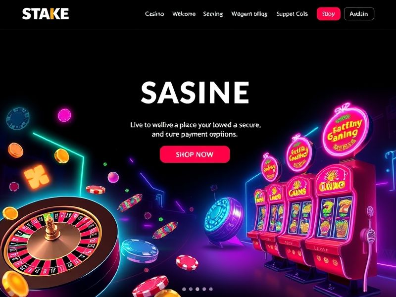 Experience premium gambling with live dealers, secure transactions, and massive jackpots!