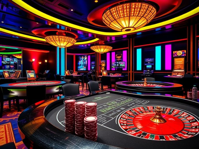 Experience premium gambling with live dealers, secure transactions, and massive jackpots!